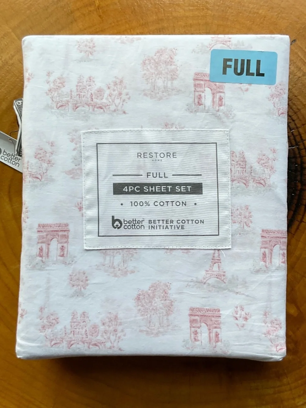 Restore Home 4 Piece Sheet Set Full Size NWT